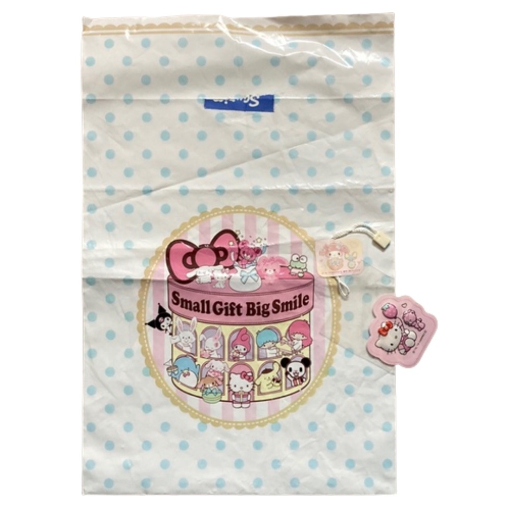 Sanrio plastic bag for gifts USED GIFT BAG